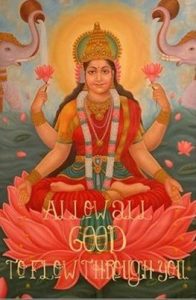 Hindu Healer Glowing